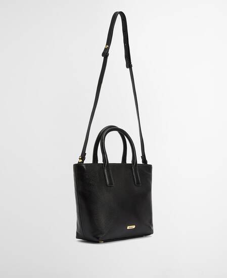Birch Leather Tote Bag Black