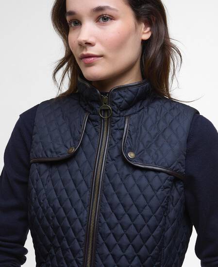Dahlia Gilet Dark Navy