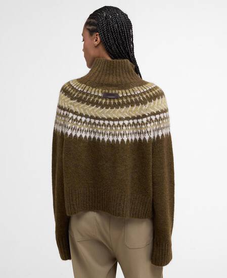 Lorrie Fair Isle Roll-Neck Jumper Multi