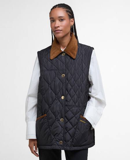 Lorrie Quilted Jacket Black