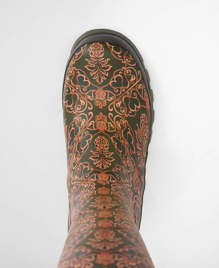 Barbour FARM Rio Cami Wellingtons Pineapple Print