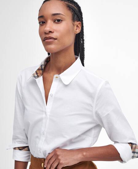 Lavender Tailored Long-Sleeved Shirt 