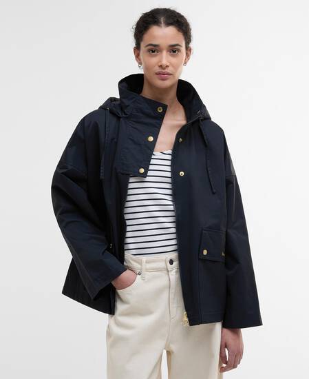 Cecile Showerproof Jacket Dark Navy