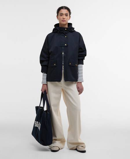 Cecile Showerproof Jacket Dark Navy