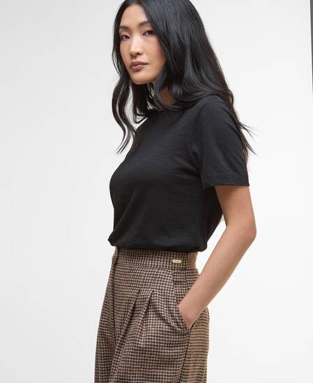 Sophia Wool Tailored Trousers Multi Check