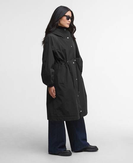 Sidney Waterproof Parka Black/Onyx Tartan