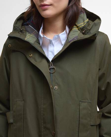 Bamburgh Waterproof Jacket Olive/Classic