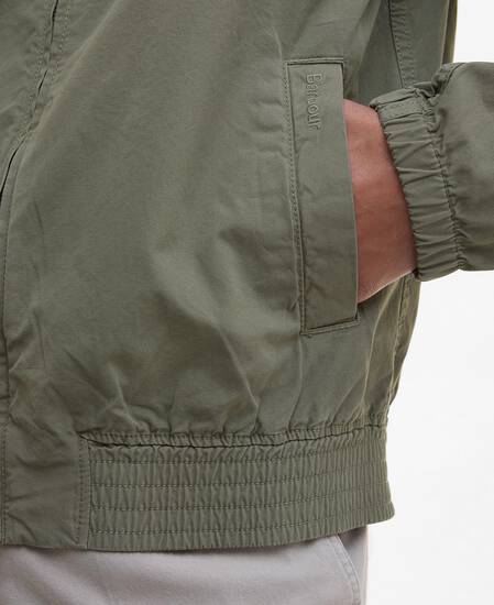 Royston Cotton Harrington Jacket Light Moss