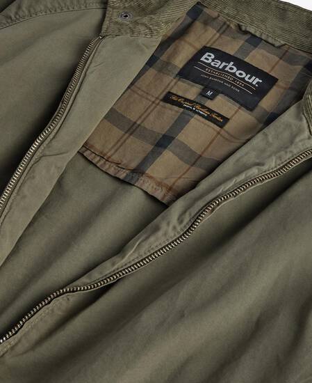 Royston Cotton Harrington Jacket Light Moss