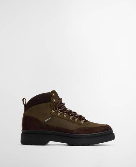 Sidwood Hiking Boots Olive Nubuck