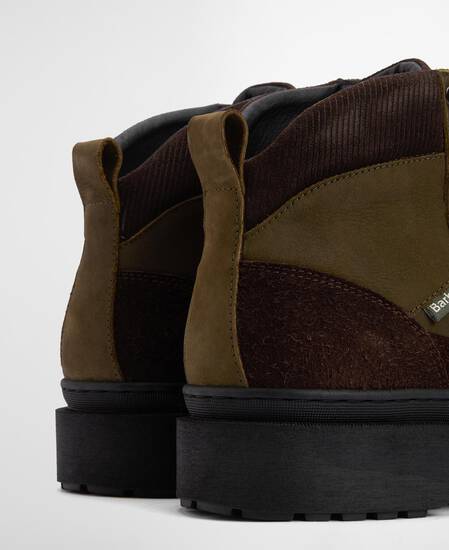 Sidwood Hiking Boots Olive Nubuck