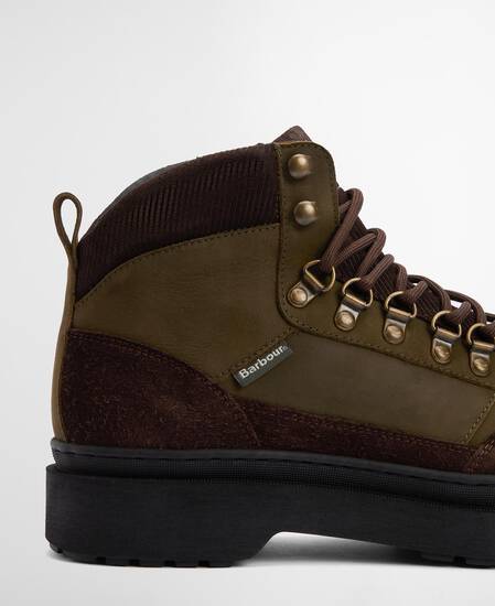 Sidwood Hiking Boots Olive Nubuck
