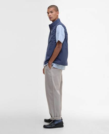 Rye Lightweight Gilet Dark Denim