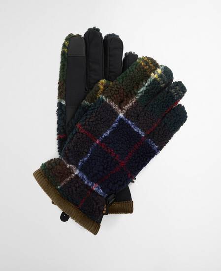 Field Tartan Fleece Gloves Classic Tartan