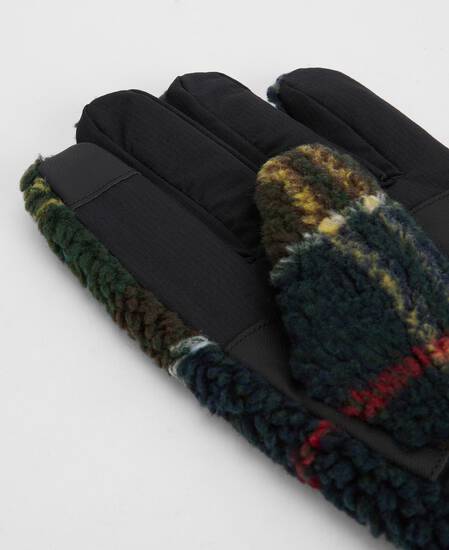 Field Tartan Fleece Gloves Classic Tartan