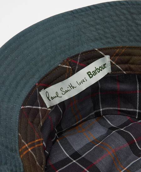 Paul Smith loves Barbour Bucket Hat Multi