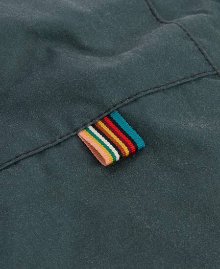 Paul Smith loves Barbour Waxed Hood Dark Slate