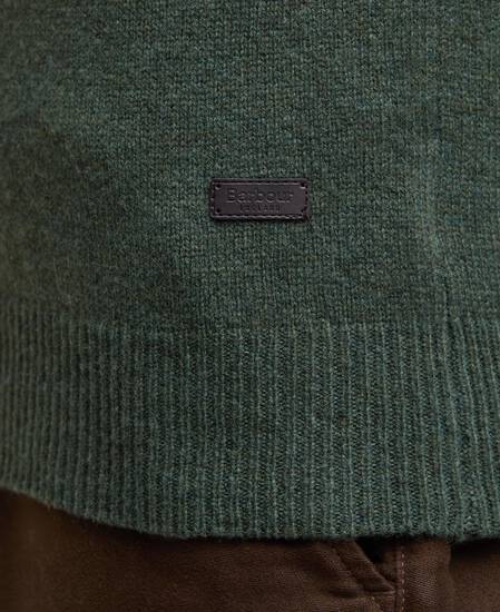 Essential Crew-Neck Jumper Olive