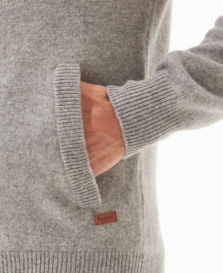 Essential Elbow-Patch Cardigan 