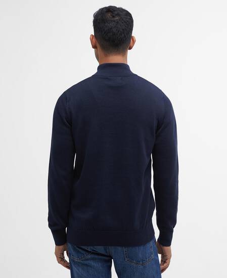 Cotton Half-Zip Jumper 