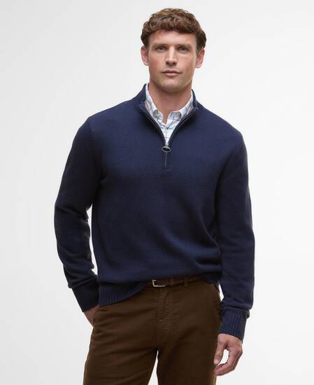 Kelson Half-Zip Jumper Navy
