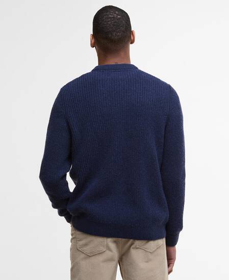 Cleveland Crew Neck Jumper Navy
