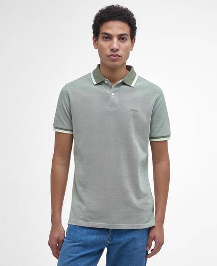 Barnard Short-Sleeved Polo Shirt Light Moss