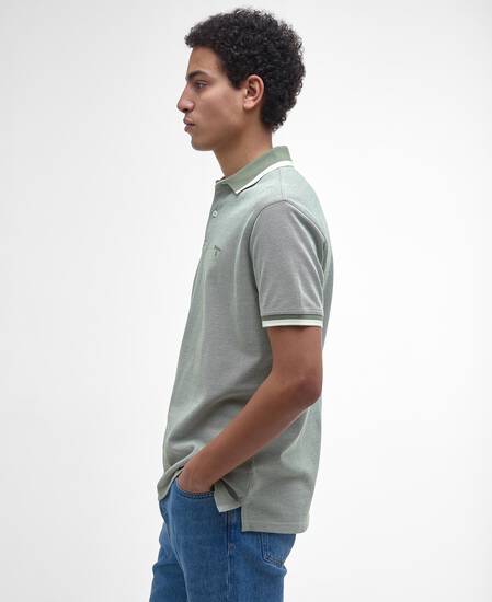 Barnard Short-Sleeved Polo Shirt Light Moss