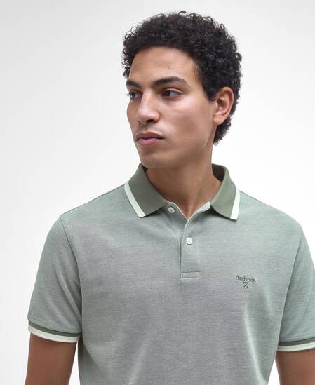 Barnard Short-Sleeved Polo Shirt Light Moss