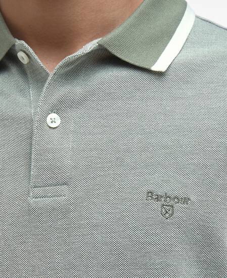Barnard Short-Sleeved Polo Shirt Light Moss