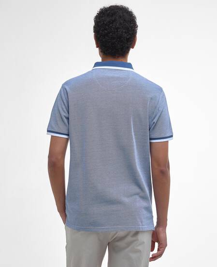 Barnard Short-Sleeved Polo Shirt Dark Denim