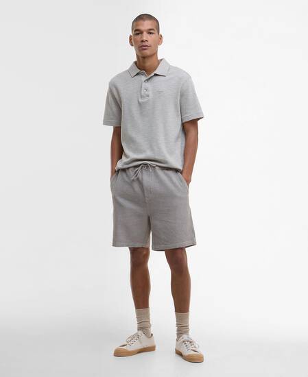 Hepple Polo Shirt Concrete
