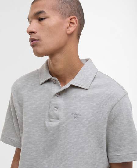 Hepple Polo Shirt Concrete