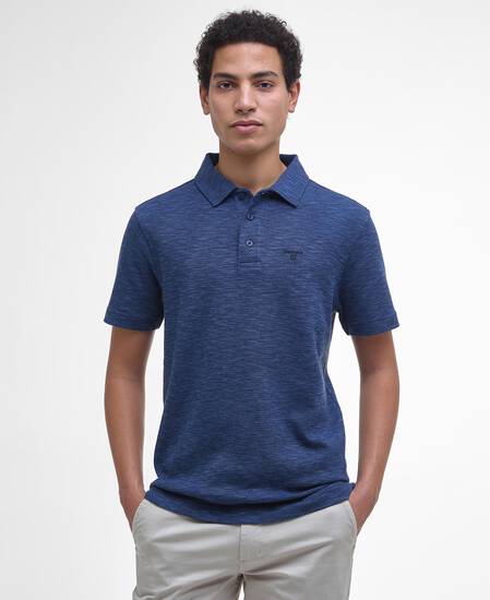 Hepple Polo Shirt Dark Denim