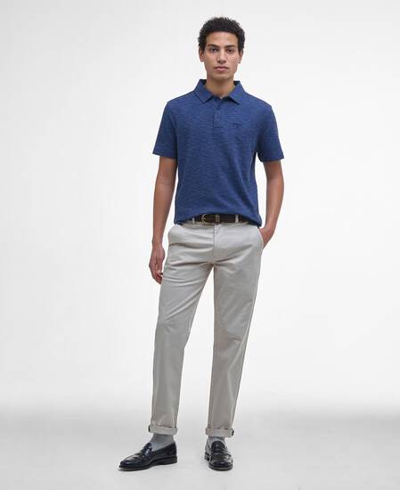 Hepple Polo Shirt Dark Denim