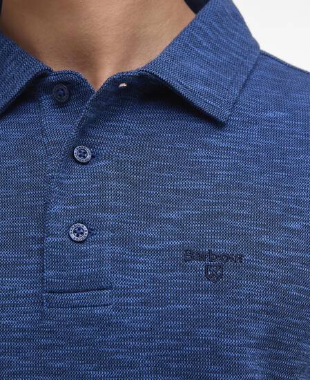 Hepple Polo Shirt Dark Denim