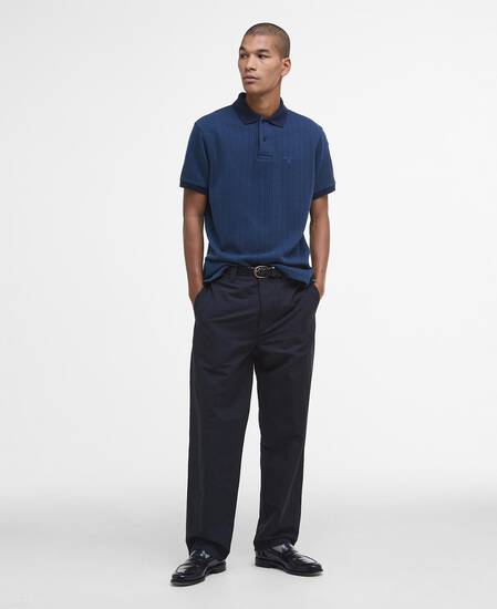 Harworth Tailored Polo Shirt Navy