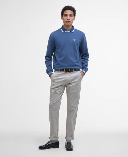 Rosford Tipped Sweatshirt Dark Denim