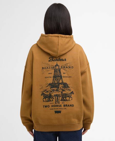 Barbour x Levi's Graphic Hoodie Tan