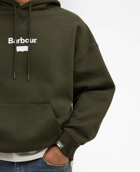 Barbour x Levi's Graphic Hoodie Rosin