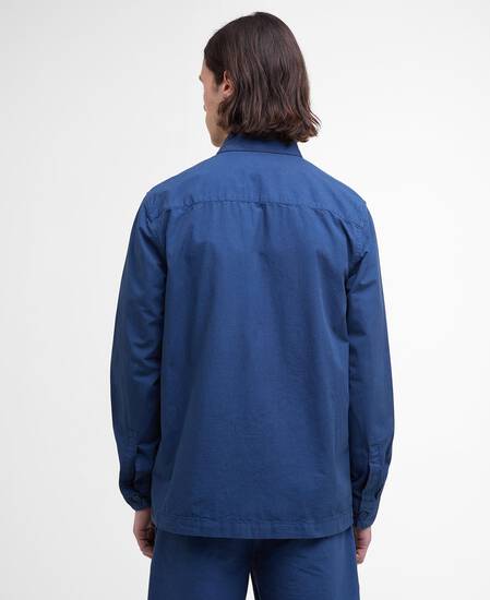 Rickfell Ripstop Overshirt Dark Denim