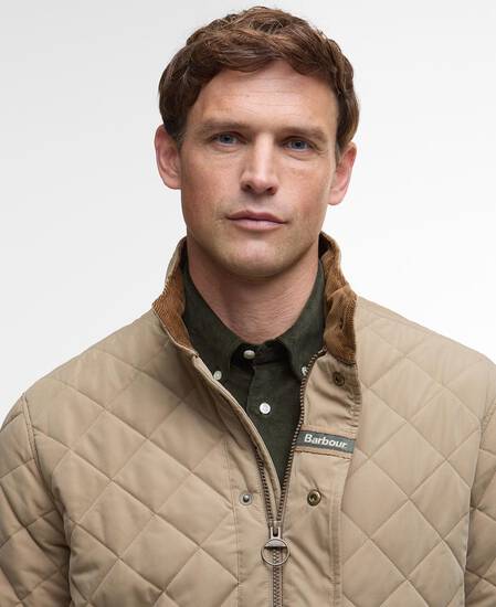 Shoveler Quilted Jacket Military Brown