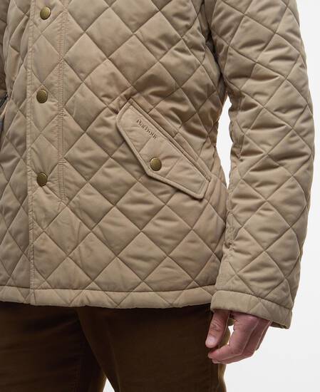 Shoveler Quilted Jacket Military Brown