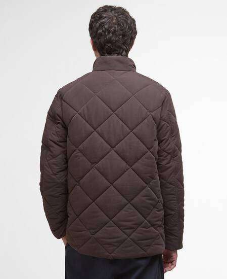 Winter Chelsea Quilted Jacket Black Oak/Midnight Oak