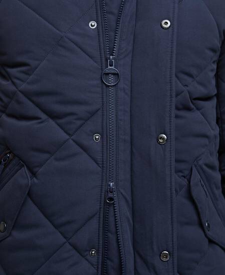 Winter Chelsea Quilted Jacket Dark Navy/Midnight Oak