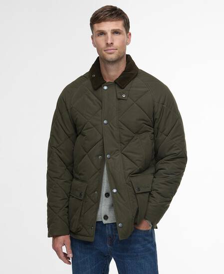 Modern Bedale Quilted Jacket Olive