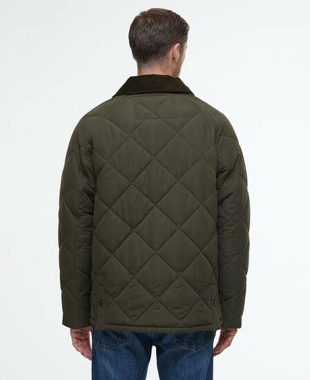 Modern Bedale Quilted Jacket Olive