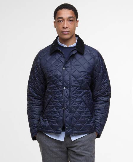 Tracker Quilted Jacket Navy