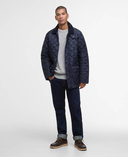 Essential Bedale Quilted Jacket Navy