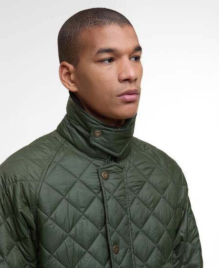 Essential Bedale Quilted Jacket Sage